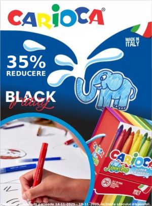 Black Friday cu reducere 35% la Carioca