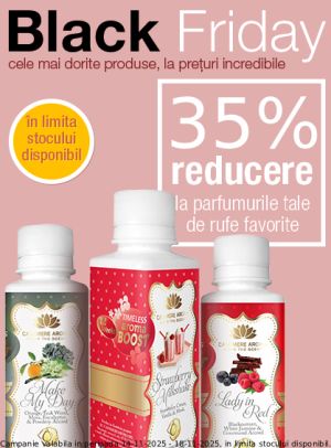 Black Friday cu reducere 35% la Cashmere