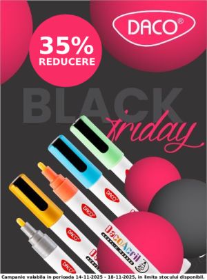 Black Friday cu reducere 35% la Daco