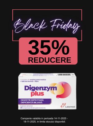 Black Friday cu reducere 35% la Digenzym