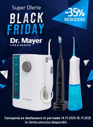 Black Friday cu reducere 35% la DR.Mayer