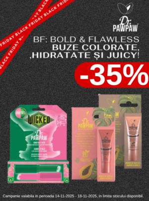 Black Friday cu reducere 35% la Dr.PawPaw