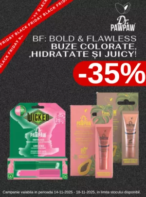 Black Friday cu reducere 35% la Dr.PawPaw