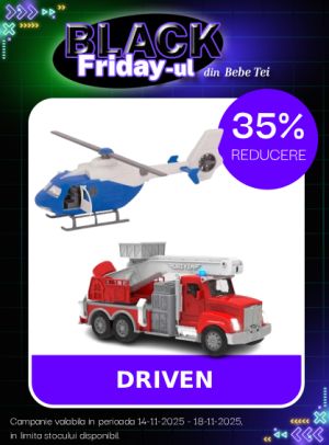 Black Friday cu reducere 35% la Driven
