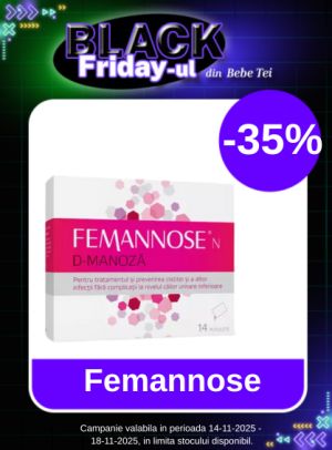 Black Friday cu reducere 35% la Femannose