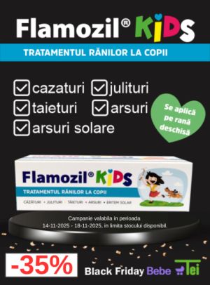 Black Friday cu reducere 35% la Flamozil Kids