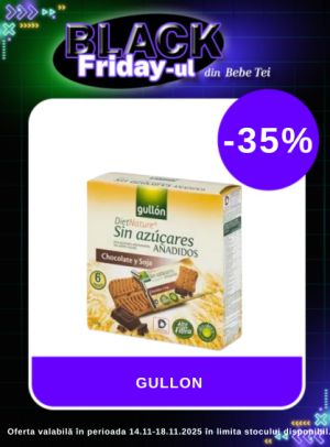 Black Friday cu reducere 35% la Gullon