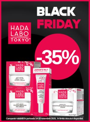 Black Friday cu reducere 35% la Hada Labo