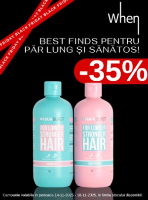 Black Friday cu reducere 35% la Hairburst