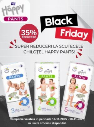 Black Friday cu reducere 35% la Happy