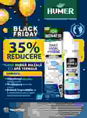 Black Friday cu reducere 35% la Humer