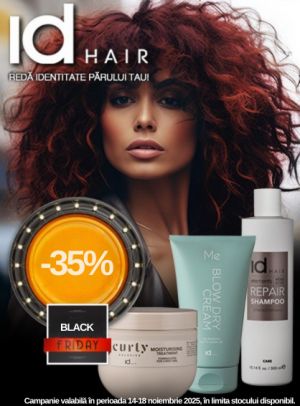 Black Friday cu reducere 35% la Id Hair