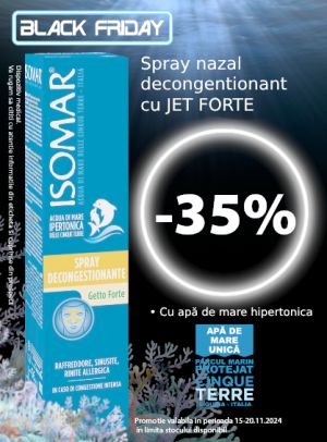 Black Friday cu reducere 35% la Isomar