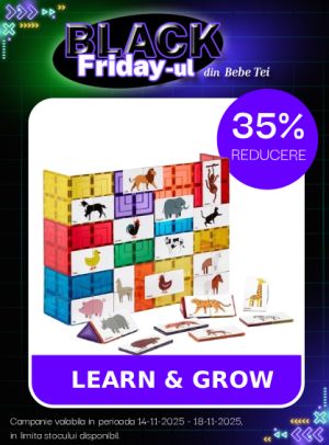 Black Friday cu reducere 35% la Learn & Grow