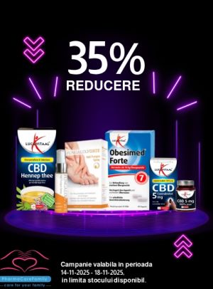 Black Friday cu reducere 35% la Lucovitaal si Suz Medical