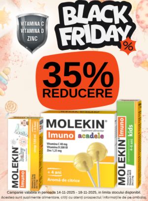 Black Friday cu reducere 35% la Molekin