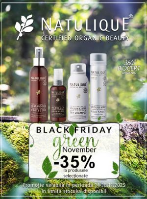 Black Friday cu reducere 35% la Natulique