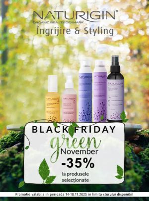Black Friday cu reducere 35% la Naturigin