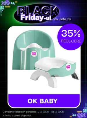 Black Friday cu reducere 35% la OkBaby