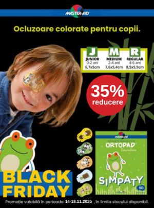 Black Friday cu reducere 35% la Ortopad