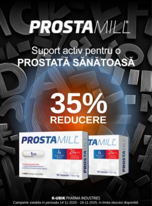 Black Friday cu reducere 35% la Prostamill