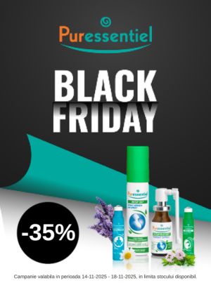 Black Friday cu reducere 35% la Puressentiel