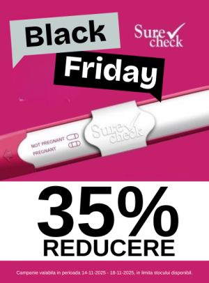 Black Friday cu reducere 35% la Surecheck