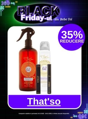 Black Friday cu reducere 35% la That So