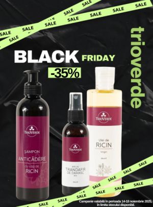 Black Friday cu reducere 35% la Trio Verde