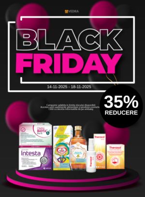 Black Friday cu reducere 35% la Vedra
