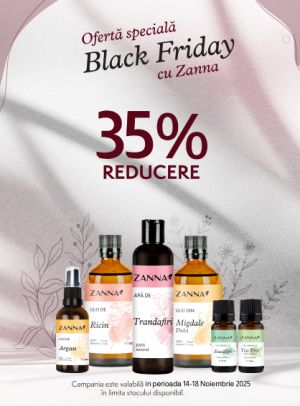 Black Friday cu reducere 35% la Zanna