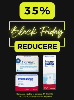 Black Friday cu reducere 35% la Zentiva