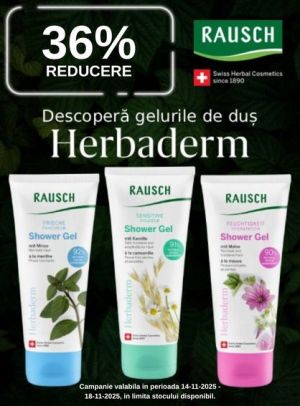 Black Friday cu reducere 36% la Rausch