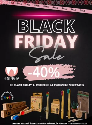 Black Friday cu reducere 40% Gingia