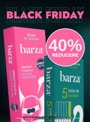 Black Friday cu reducere 40% la Barza