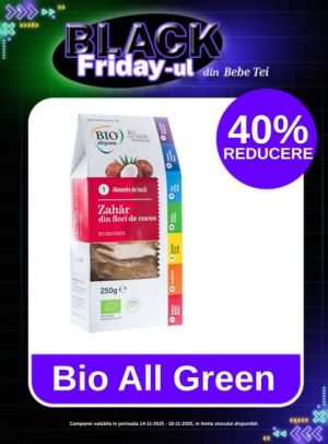 Black Friday cu reducere 40% la Bio All Green