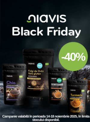 Black Friday cu reducere 40% la Bio Niavis