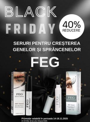 Black Friday cu reducere 40% la FEG