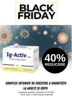 Black Friday cu reducere 40% la Ig-Activ