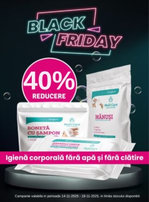 Black Friday cu reducere 40% la Multi Care