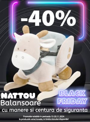 Black Friday cu reducere 40% la Nattou