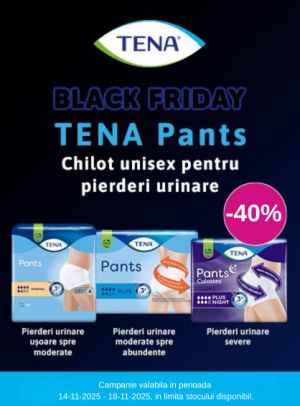 Black Friday cu reducere 40% la Tena