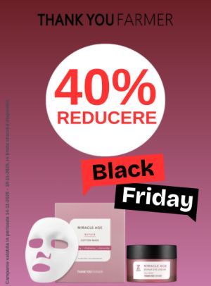 Black Friday cu reducere 40% la Thank You Farmer