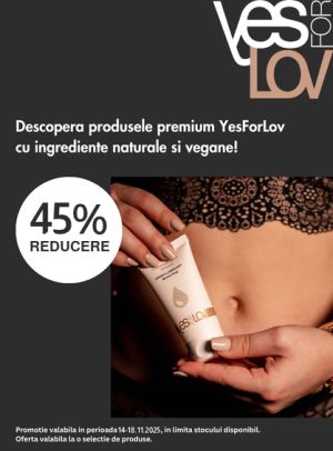 Black Friday cu reducere 45% la YesForLov
