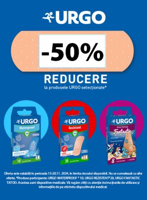 Black Friday cu reducere 50% la Urgo