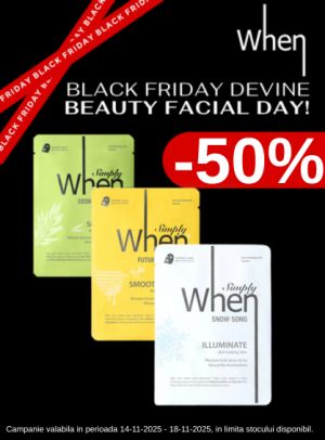 Black Friday cu reducere 50% la When Beauty