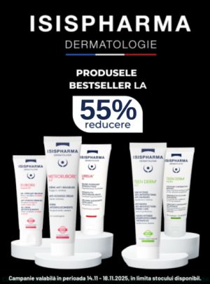 Black Friday cu reducere 55% la IsisPharma