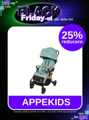 Black Friday cu reducere de 25% la Appekids