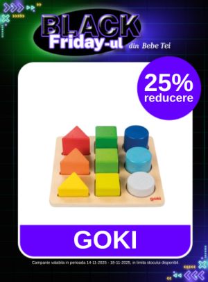 Black Friday cu reducere de 25% la Goki