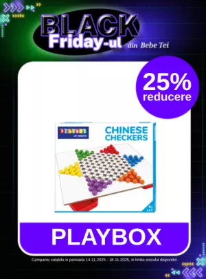 Black Friday cu reducere de 25% la Playbox